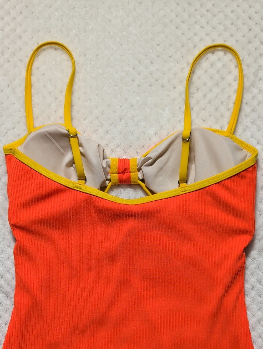 Cupshe Bright Sunset Tummy Control One Piece Swimsuit - Picture 6 of 11